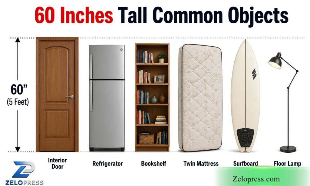 60 Inches Tall Common Objects