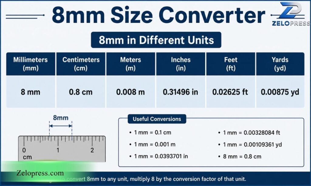 8mm Size Converter