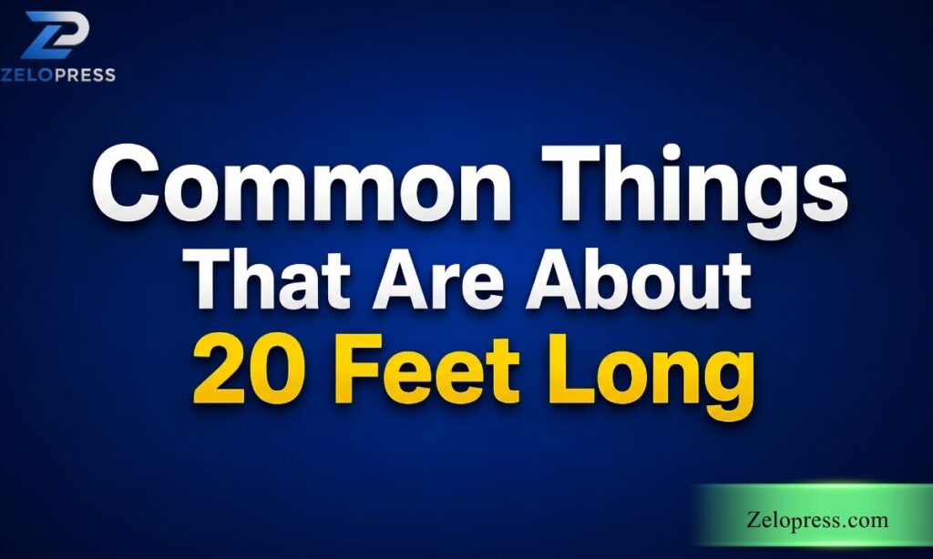 Common Things That Are About 20 Feet Long