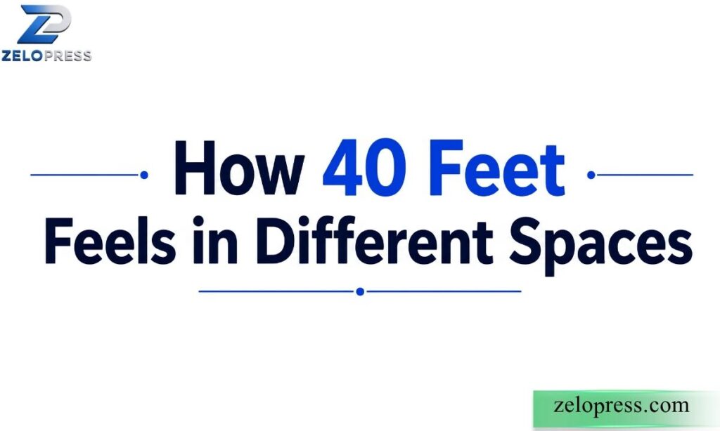 How 40 Feet Feels in Different Spaces