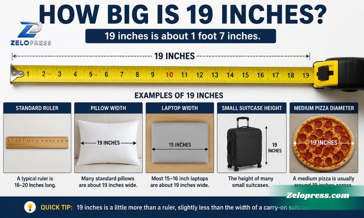 How Big Is 19 Inches? Size Comparisons & Conversions
