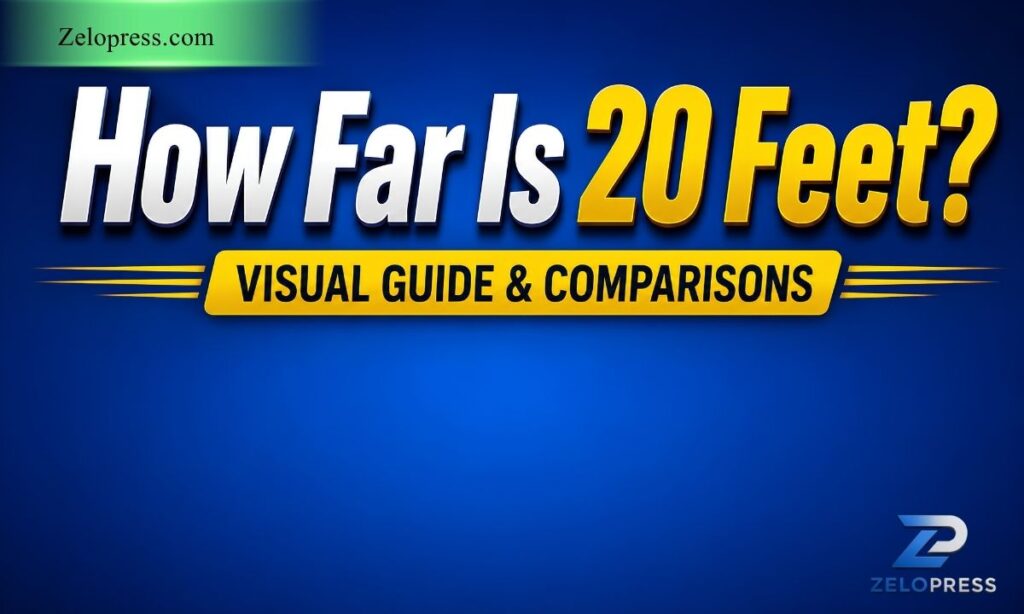 How Far Is 20 Feet? Visual Guide & Comparisons