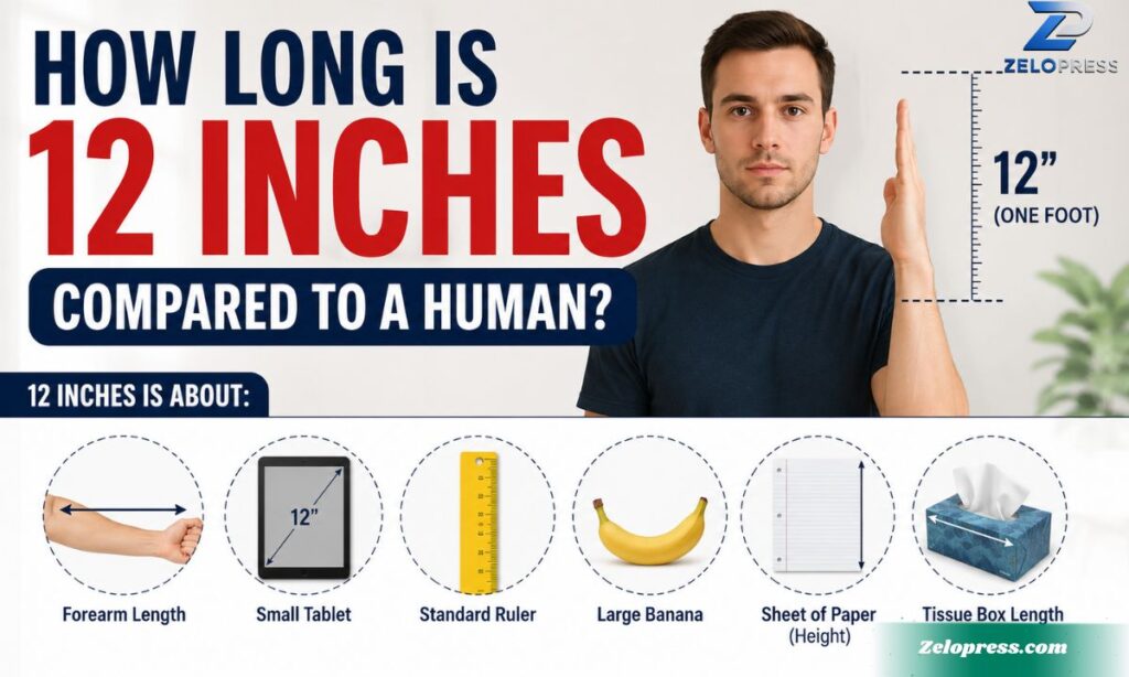 How Long Is 12 Inches Compared to a Human?