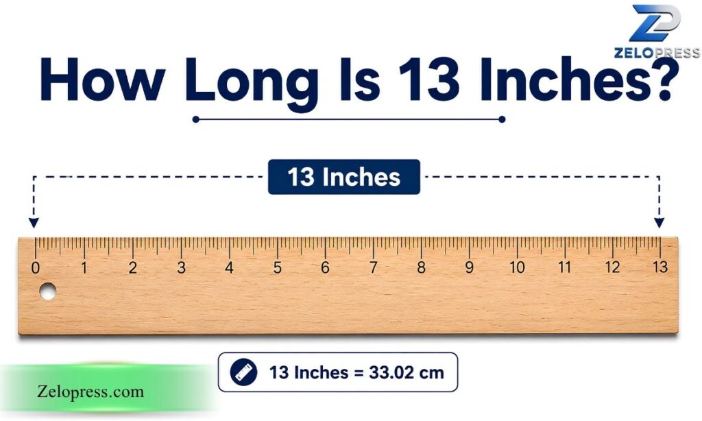 How Long Is 13 Inches? Size, Length & Everyday Examples