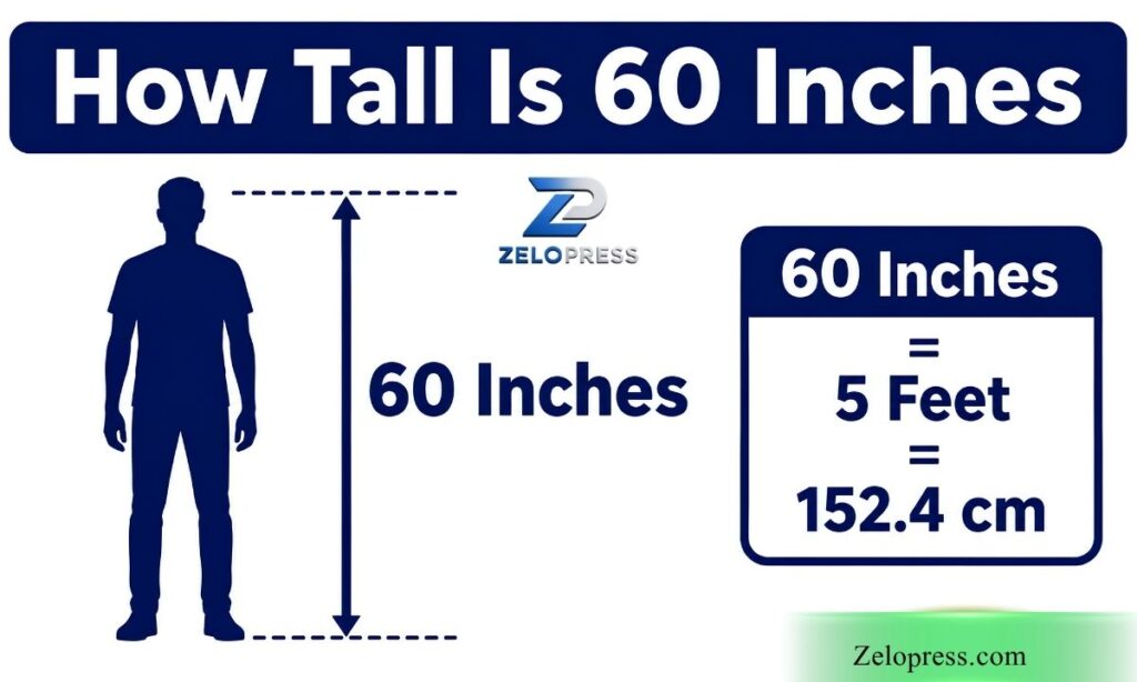How Tall Is 60 Inches? Feet, CM & Height Comparisons 