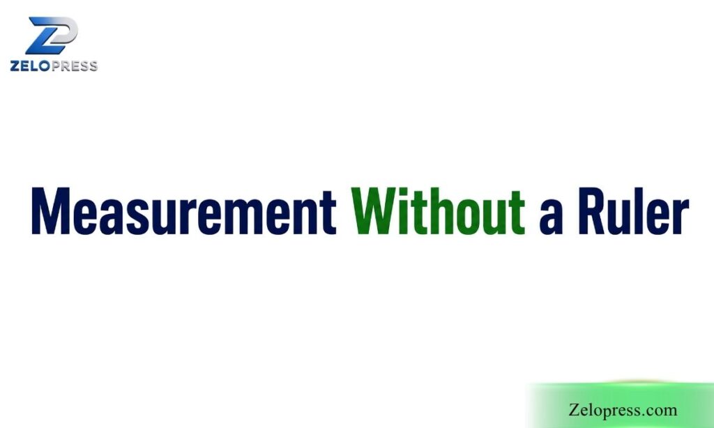 Measurement Without a Ruler