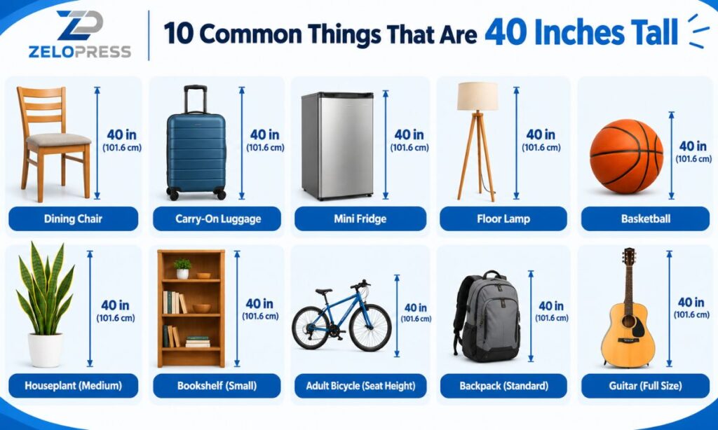 10 Common Things That Are 40 Inches Tall