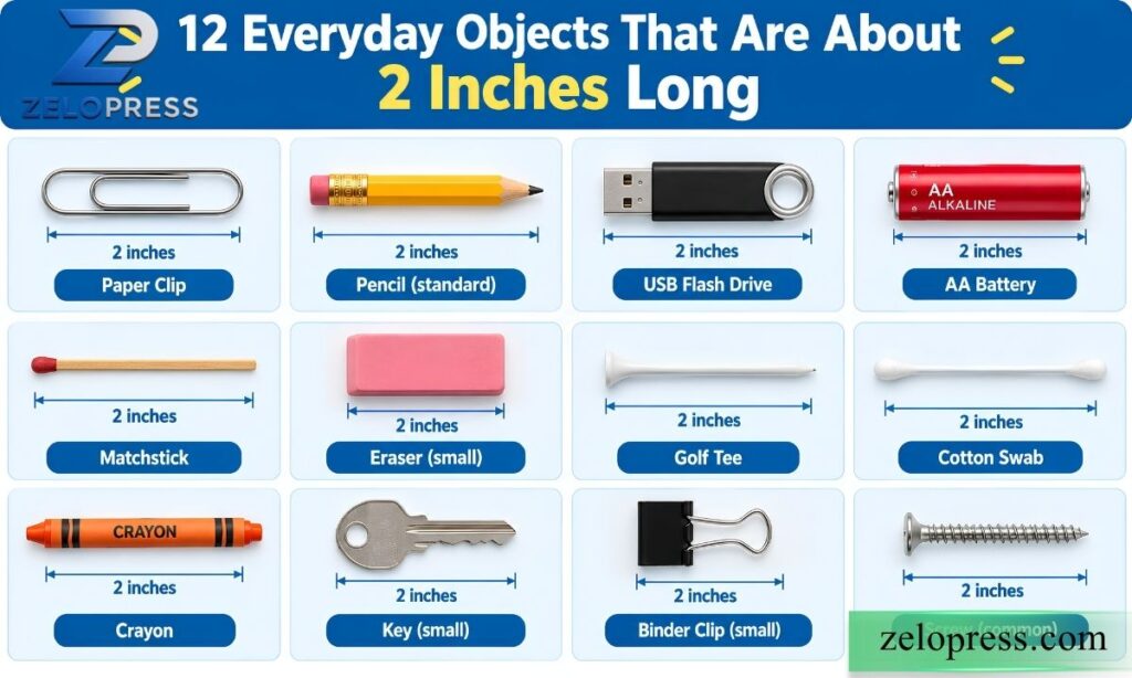 12 Everyday Objects That Are About 2 Inches Long