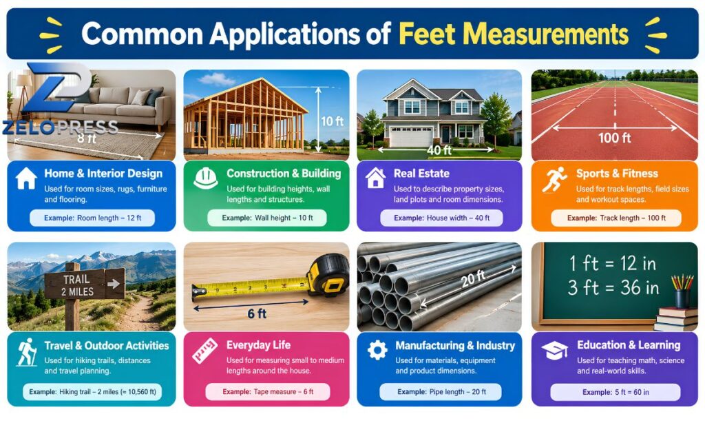 Common Applications of Feet Measurements