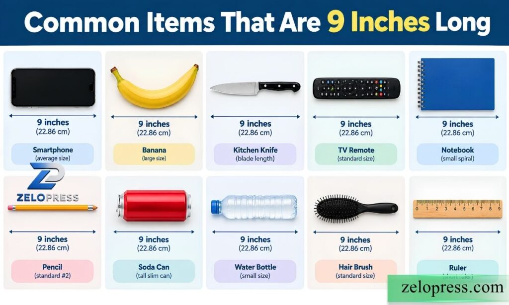 Common Items That Are 9 Inches Long