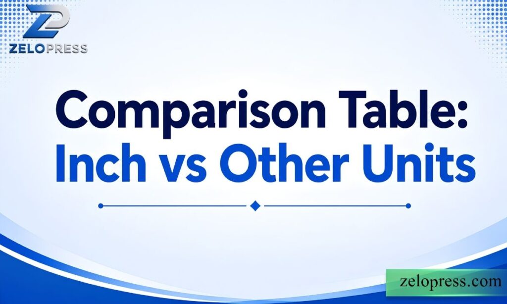 Comparison Table: Inch vs Other Units