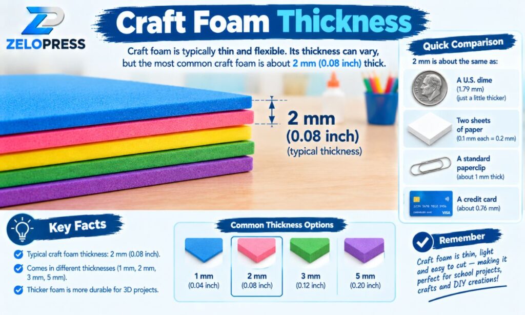 Craft Foam Thickness
