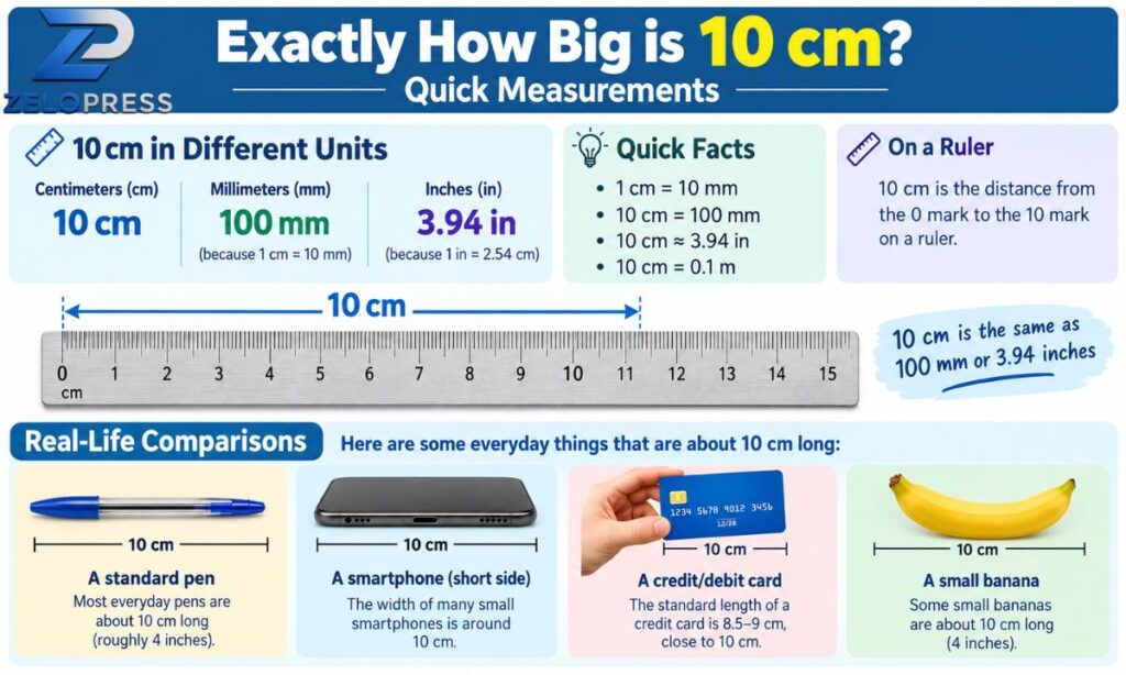 Exactly How Big is 10 cm? Quick Measurements