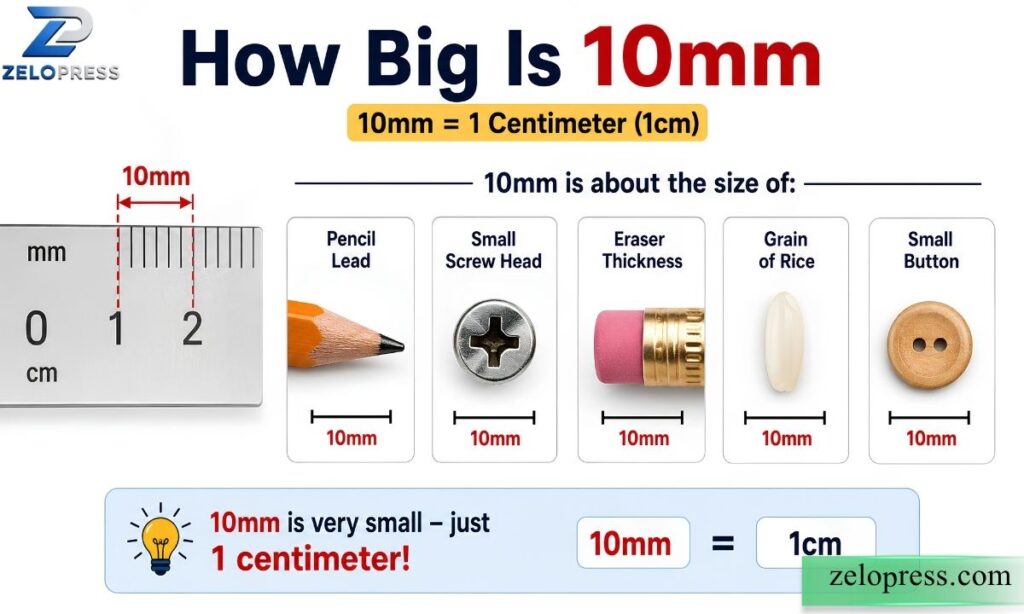 How Big Is 10mm? Common Objects to Compare Its Size 