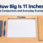 How Big Is 11 Inches? Size Comparison and Everyday Examples