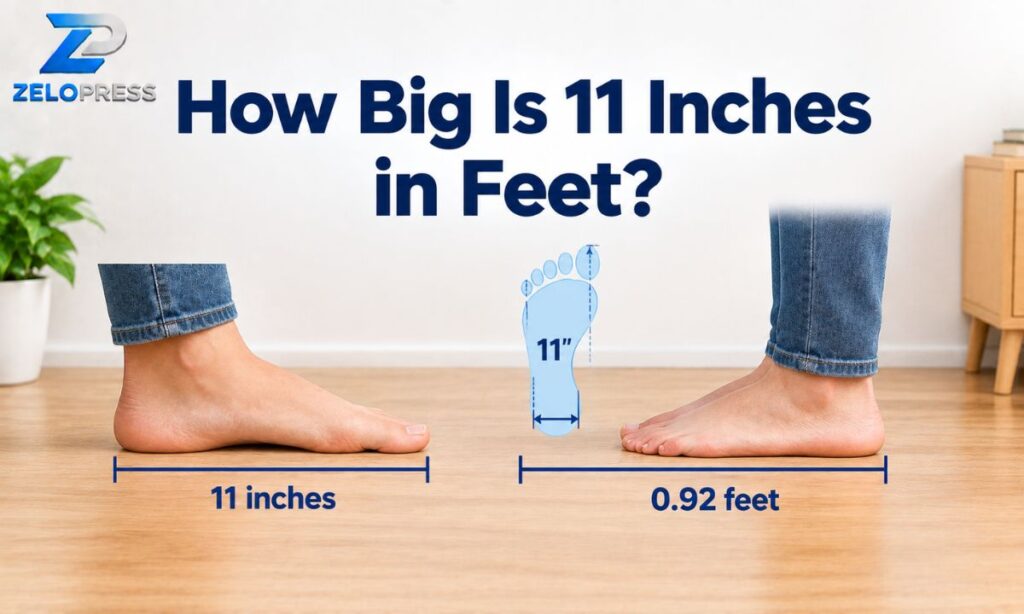 How Big Is 11 Inches in Feet