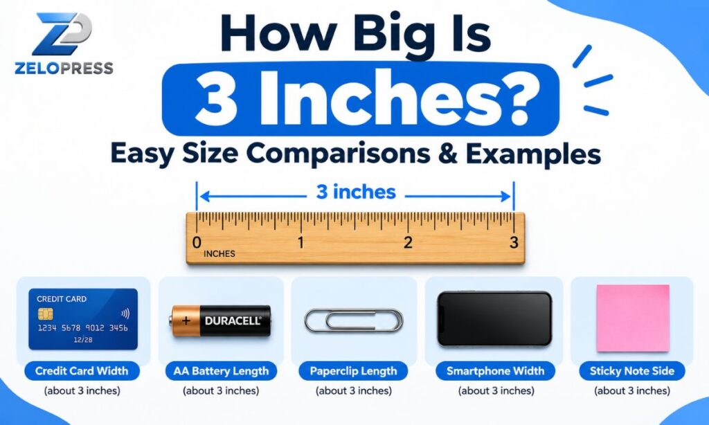 How Big Is 3 Inches? Easy Size Comparisons & Examples