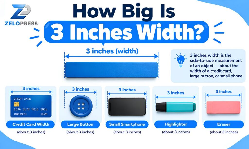 How Big Is 3 Inches Width?