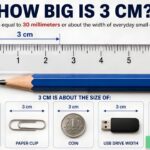 How Big Is 3 cm? Inches, MM & Size Comparison Guide 