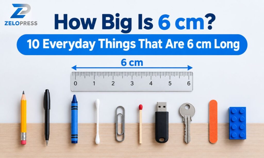 How Big Is 6 cm? 10 Everyday Things That Are 6 cm Long 