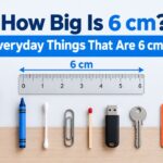 How Big Is 6 cm? 10 Everyday Things That Are 6 cm Long 