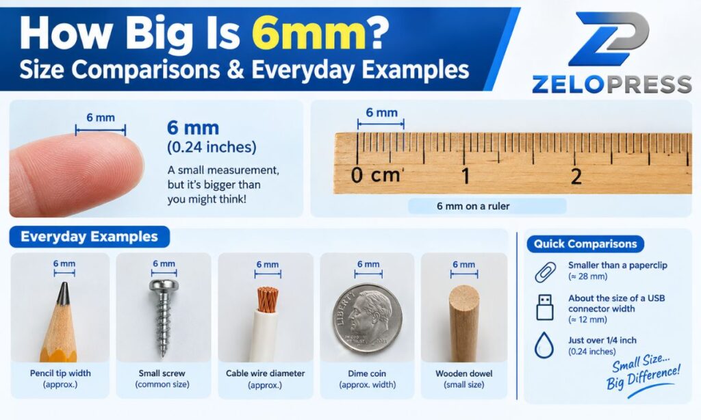 How Big Is 6mm? Size Comparisons & Everyday Examples 