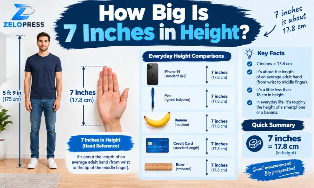 How Big Is 7 Inches in Height?