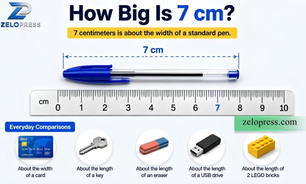 How Big Is 7 cm? 9 Everyday Objects to Compare