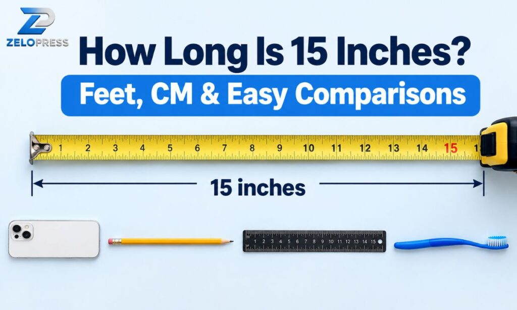 How Long Is 15 Inches? Feet, CM & Easy Comparisons 