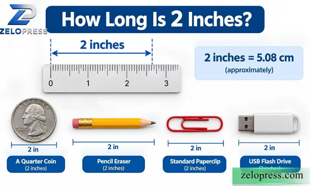 How Long Is 2 Inches? 12 Everyday Size Comparison Ideas