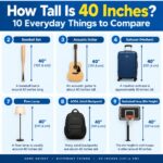 How Tall Is 40 Inches? 10 Everyday Things to Compare 