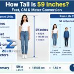 How Tall Is 59 Inches? Feet, CM & Meter Conversion 