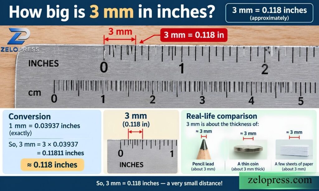 How big is 3 mm height