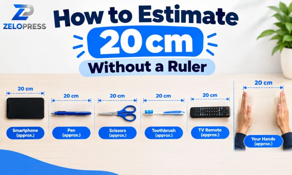 How to Estimate 20cm Without a Ruler