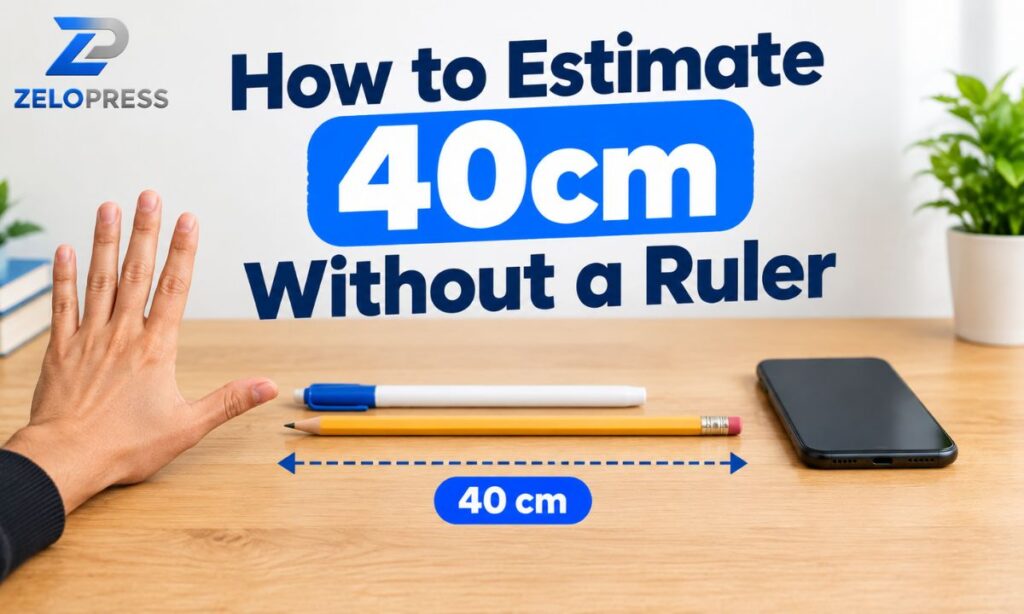 How to Estimate 40cm Without a Ruler
