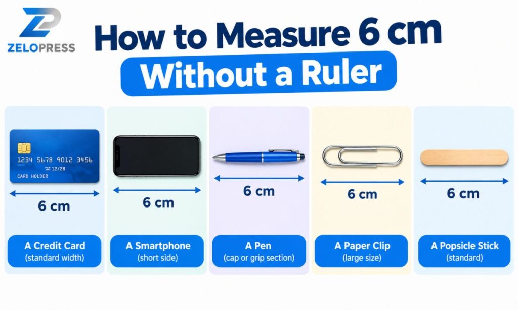 How to Measure 6 cm Without a Ruler