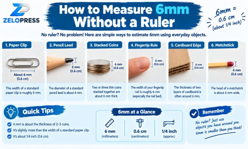 How to Measure 6mm Without a Ruler