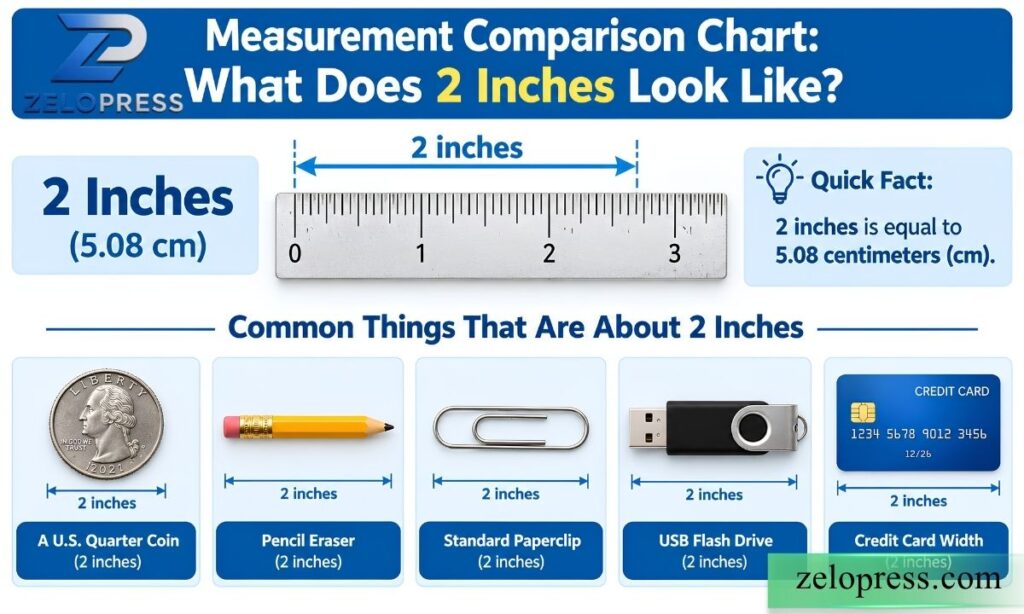 Measurement Comparison Chart: What Does 2 Inches Look Like?