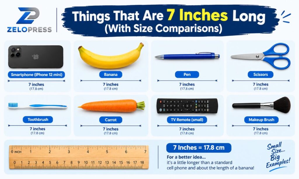 Things That Are 7 Inches Long (With Size Comparisons)