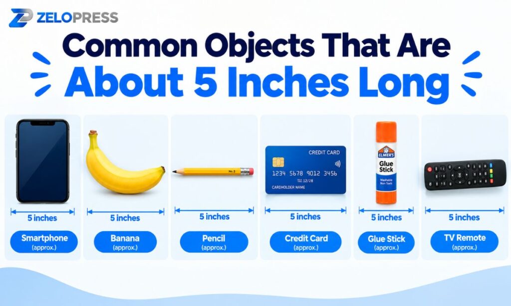 Common Objects That Are About 5 Inches Long