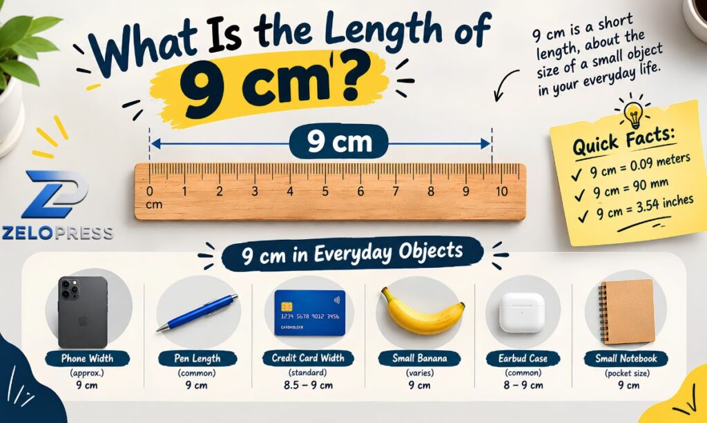 What Is the Length of 9 cm?