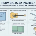How Big Is 52 Inches? Size Comparisons & Real-Life Examples