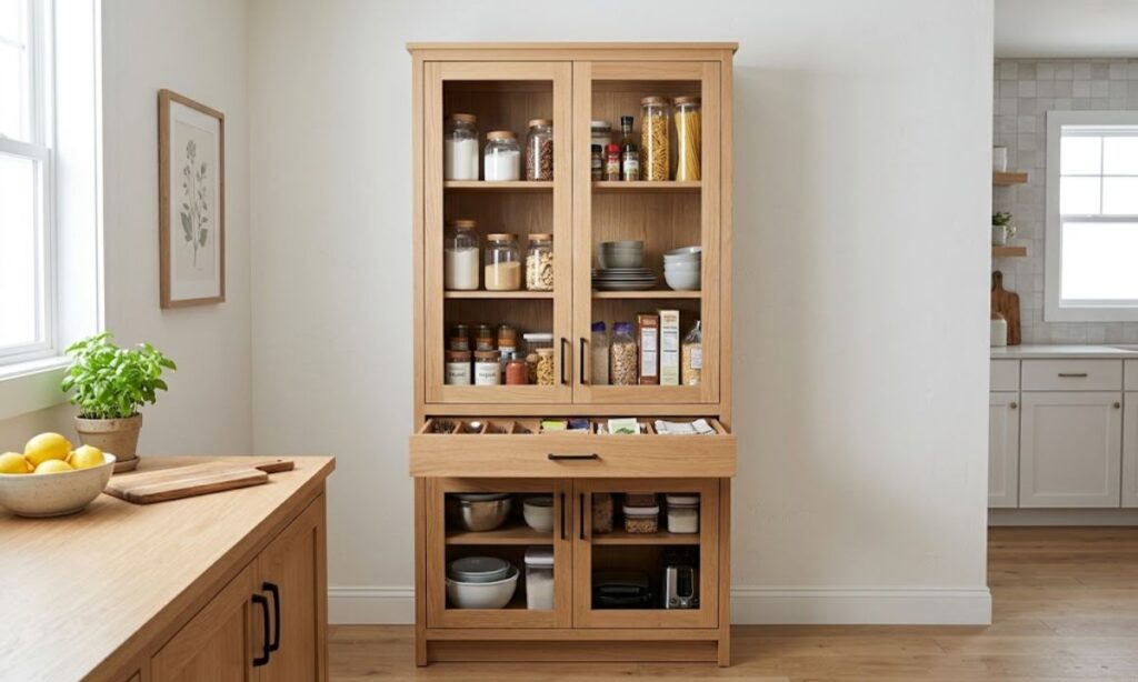 Kitchen Pantry Cabinet (