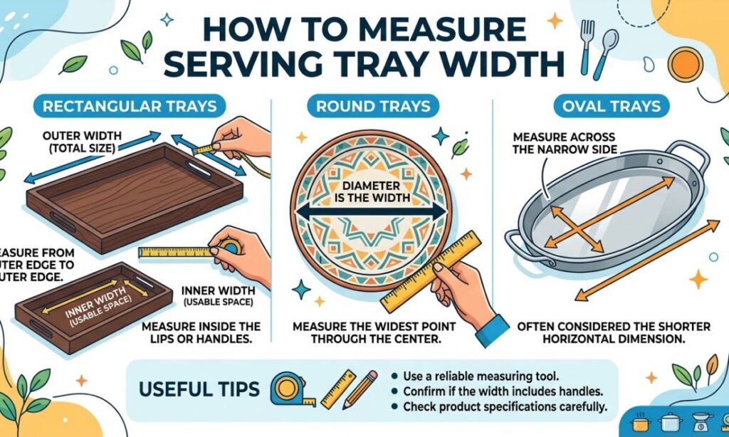Serving Tray Width