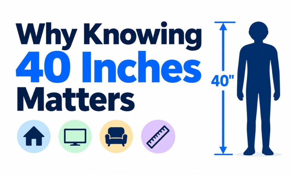 Why Knowing 40 Inches Matters